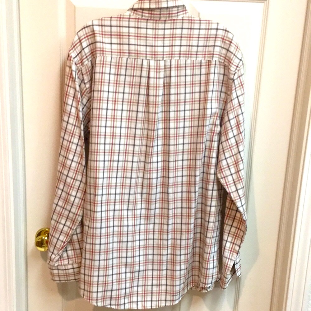 Men's Brushed Cotton Plaid Button-Down Shirt - Picture 6 of 7